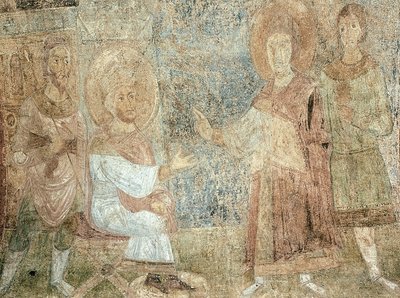 Die Inquisition des Heiligen Georg durch den Kaiser Diokletian von Unbekannt Unbekannt